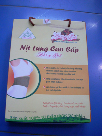 Nịt Lưng QUẾ- Chữa đau lưng, giảm nhức mỏi