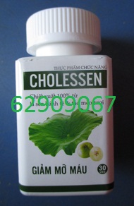 Bán CHOLESSEN-Sản phẩm giúp Giảm mỡ, béo, an thần, hạ cholesterol